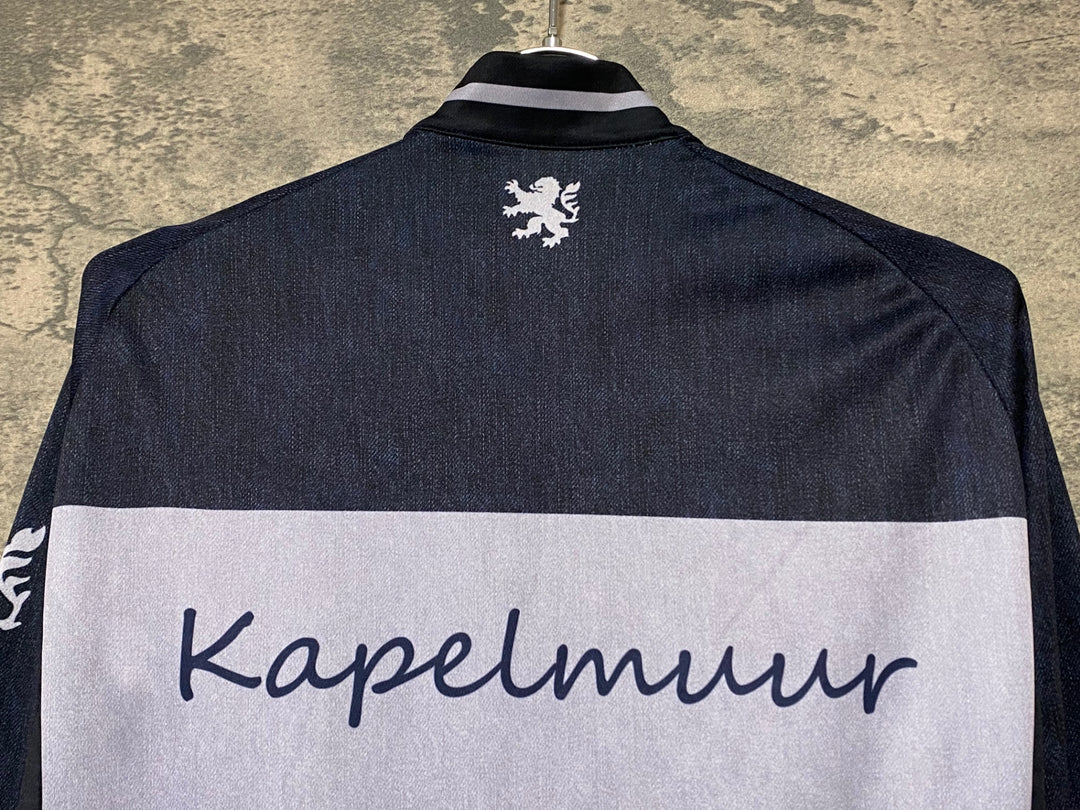 KI949 カペルミュール kapelmuur 長袖 サイクルジャージ 紺 M