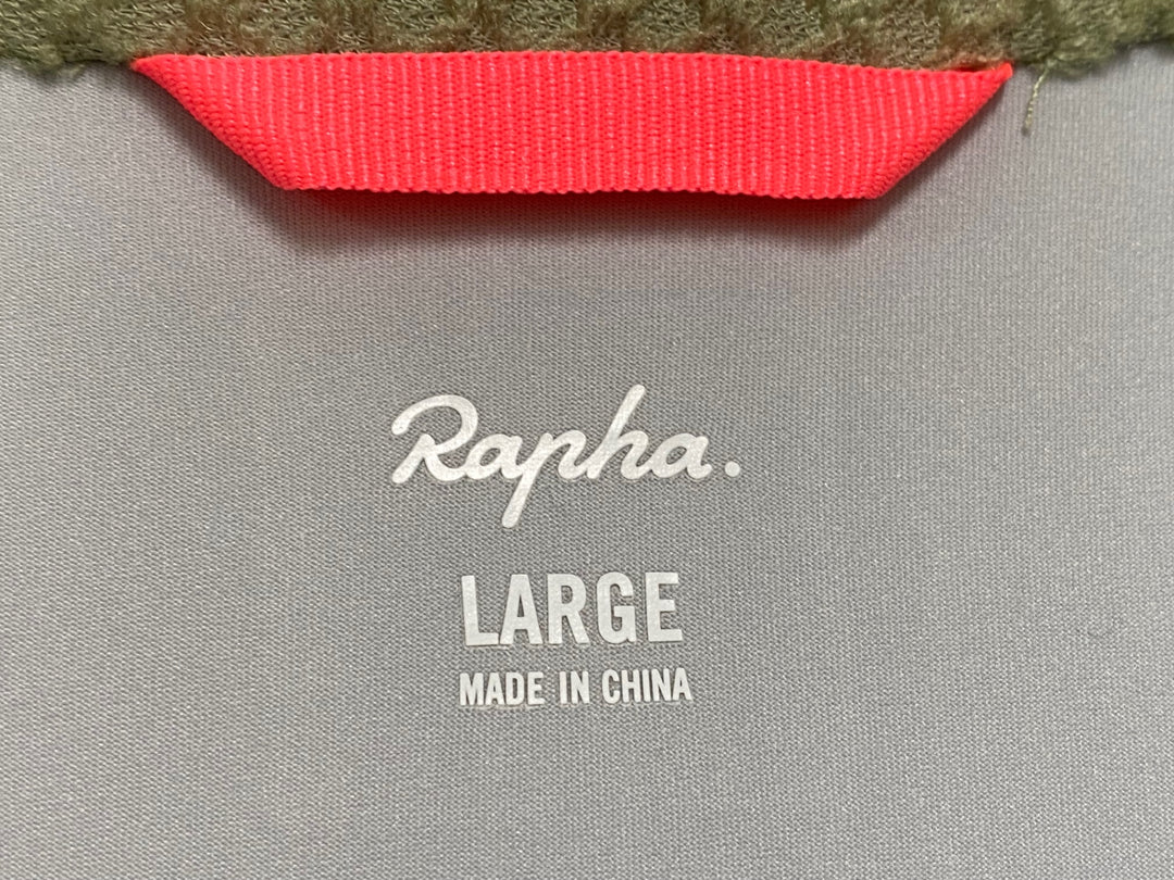 JP289 ラファ Rapha BREVET LONG SLEEVE INFINIUM JERSEY 長袖 サイクルジャージ オリーブ L GORE-TEX INFINIUM
