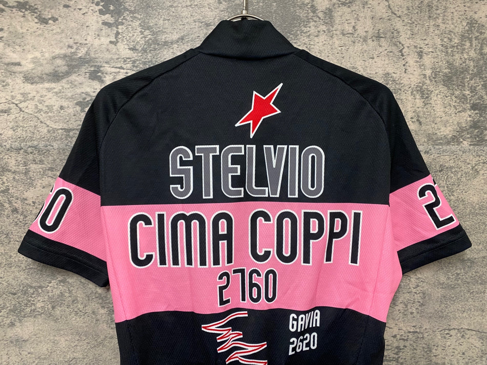 JV219 ナリーニ Nalini 半袖 サイクルジャージ ピンク 黒 S – BICI