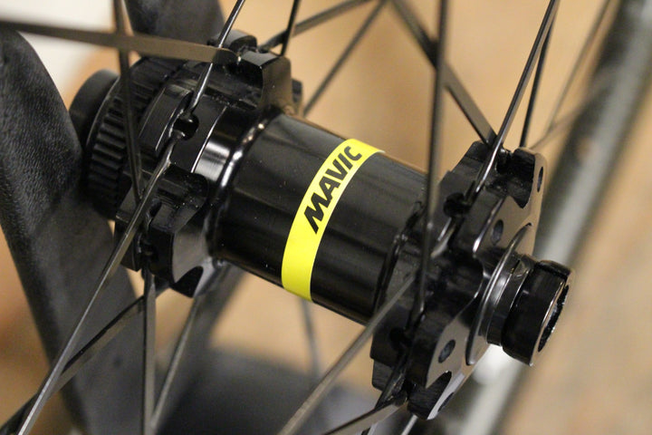 マヴィック MAVIC キシリウム プロ カーボン ディスク KSYRIUM PRO CARBON UST DISC チューブレスレディ ホイールセット シマノ11S ワイドリム 【福岡店】