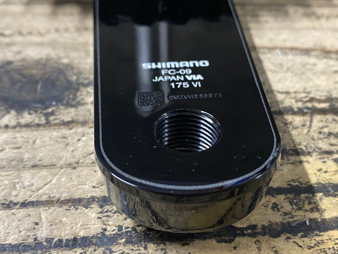 JL185 シマノ SHIMANO デュラエース DURA-ACE FC-09 クランクセット 175mm 50/34T