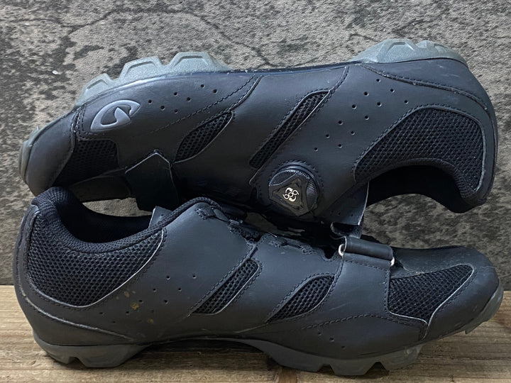 KH013 ジロ GIRO シリンダー CYLINDER ビンディングシューズ EU43 黒 2穴