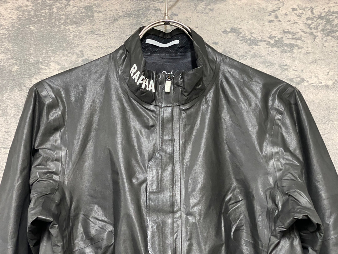 KG845 ラファ Rapha WOMEN’S PRO TEAM LIGHTWEIGHT GORE-TEX JACKET 長袖 サイクルジャケット 黒 S レディース