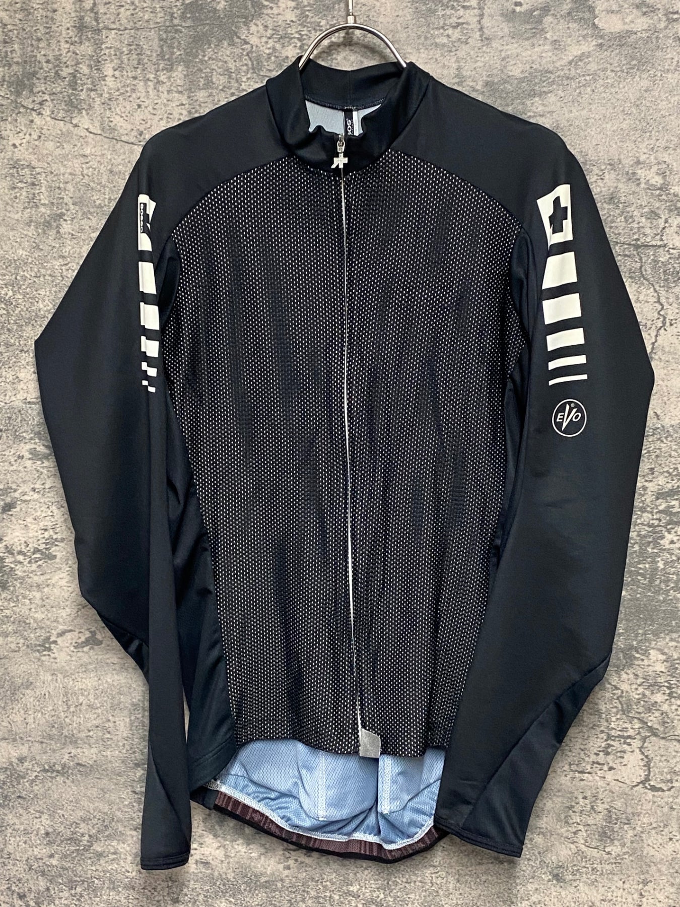 JW289 アソス ASSOS INTERMEDIATE EVO 長袖 サイクルジャージ 黒 XL