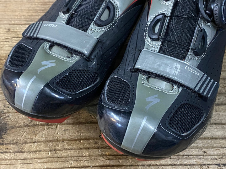 JV403 スペシャライズド SPECIALIZED COMP RD ビンディングシューズ 黒 SPD-SL 40