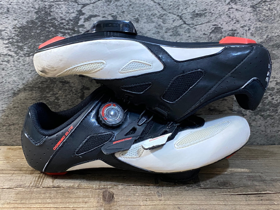 KG424 マヴィック MAVIC COSMIC ELITE ビンディングシューズ ブラック ホワイト EU40 2/3 ※ペン字あり