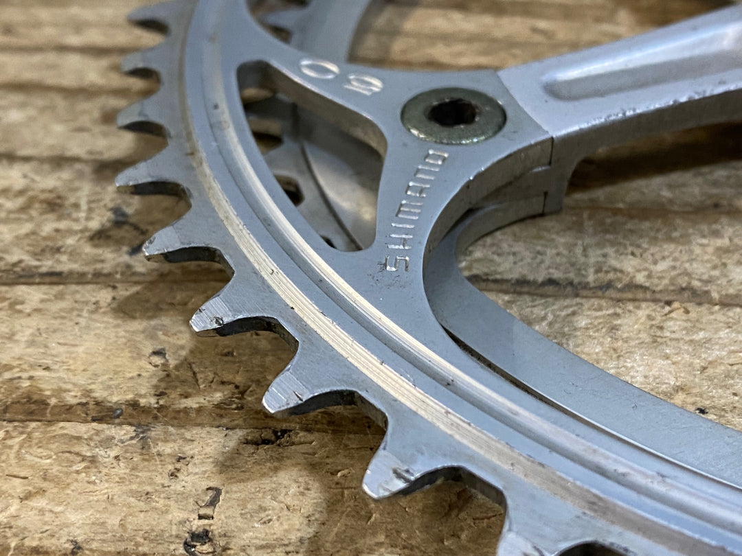 KJ638 シマノ SHIMANO デュラエース DURA-ACE 初代 クランクセット 50/43T 167.5mm