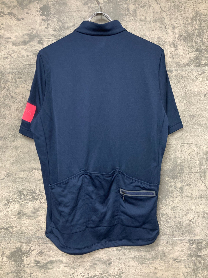 JS570 ラファ Rapha CLASSIC JERSEY Ⅱ 半袖 サイクルジャージ ネイビー XL