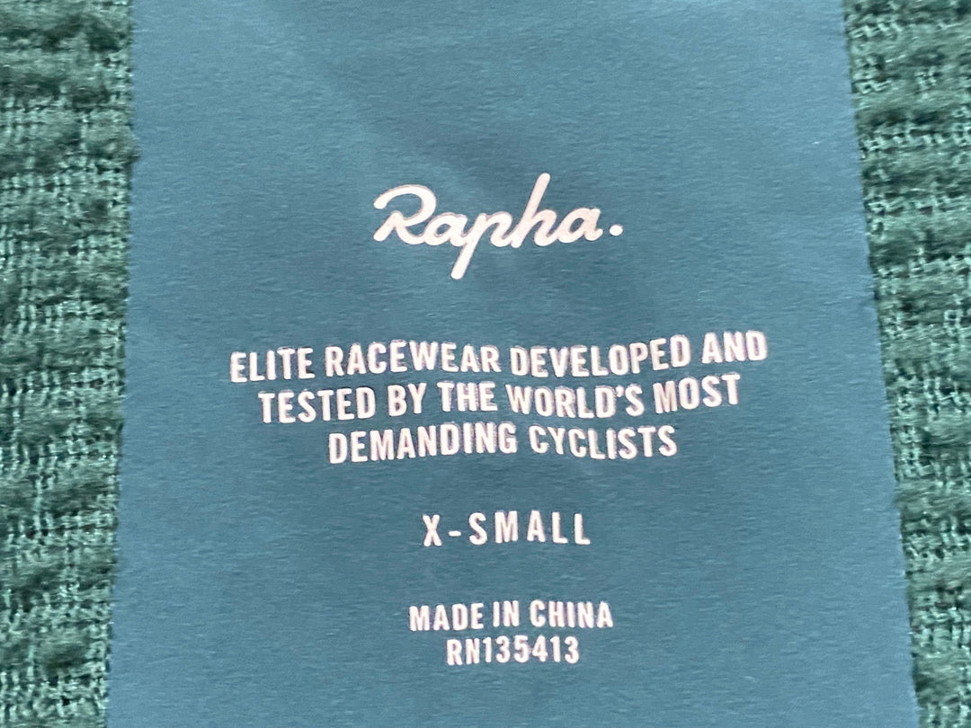 JZ393 ラファ Rapha PRO TEAM INSULATED JACKET 長袖 サイクルジャケット 緑 XS