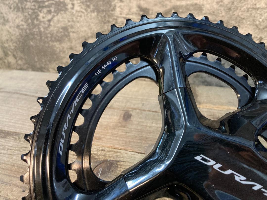 JO431 シマノ SHIMANO デュラエース DURA-ACE FC-09 クランクセット 54/40T 175mm