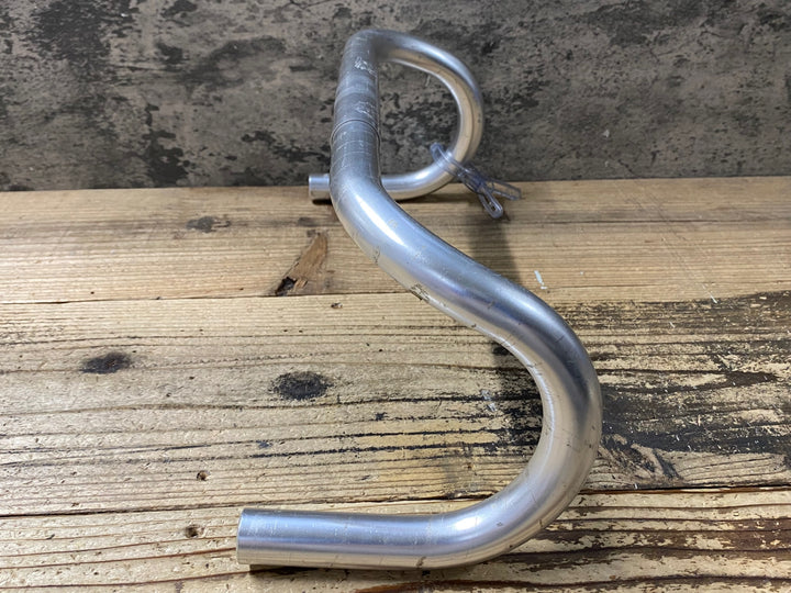 KP448 日東 NITTO Mod.55 フェルール刻印 アルミ ドロップハンドル エンド390mm Φ26