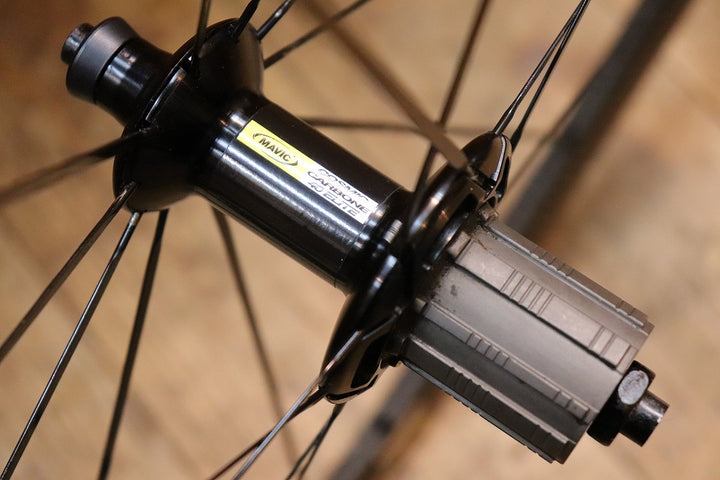 マヴィック MAVIC コスミックカーボン COSMIC CARBONE 40 ELITE アルミ カーボン クリンチャー ホイールセット シマノ 11S/12S 13C  【芦屋店】
