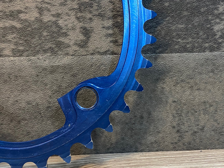 JO479 スミス SMITH バロックギア Baroque Gear Ⅲ インナーチェーンリング 36T∓2 90° 青
