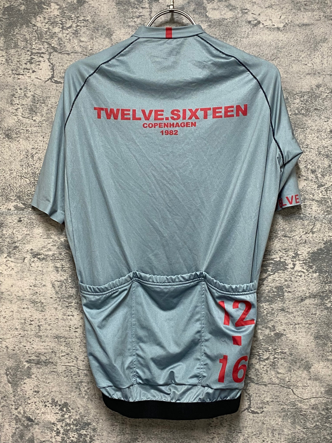 KE859 TWELVE SIXTEEN 12-16 半袖 サイクルジャージ グレー L