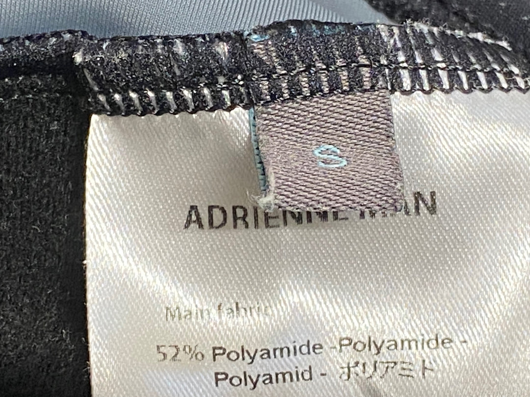KB612 カフェドシクリステ Cafe du Cycliste ADRIENNE MAN ビブニッカー 黒 グレー S 裏起毛