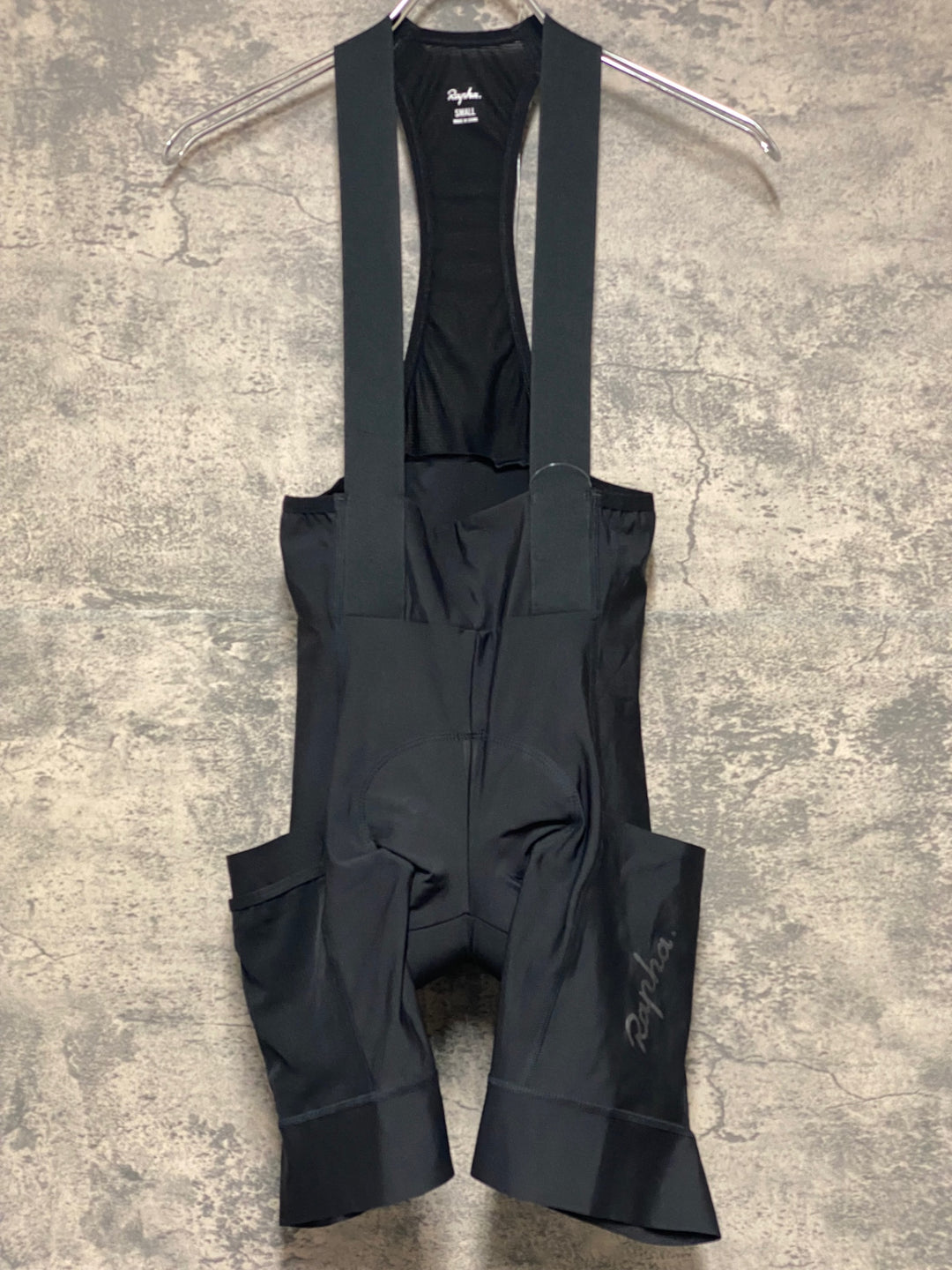 KM115 ラファ Rapha BREVET ELEMENT BIB SHORTS ビブショーツ 黒 S