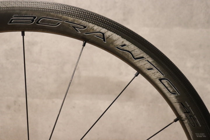 カンパニョーロ CAMPAGNOLO ボーラ BORA WTO 45 カーボン チューブレス ホイールセット カンパ11S/12S 【さいたま浦和店】