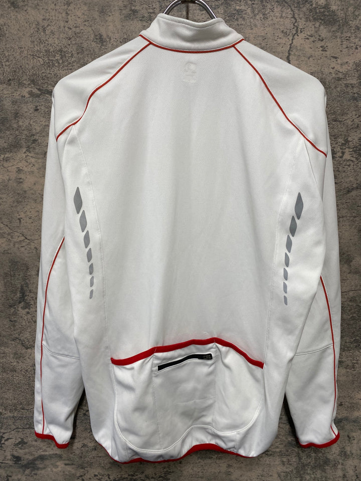 JT253 パールイズミ PEARL iZUMi 長袖 サイクルジャージ 白 L