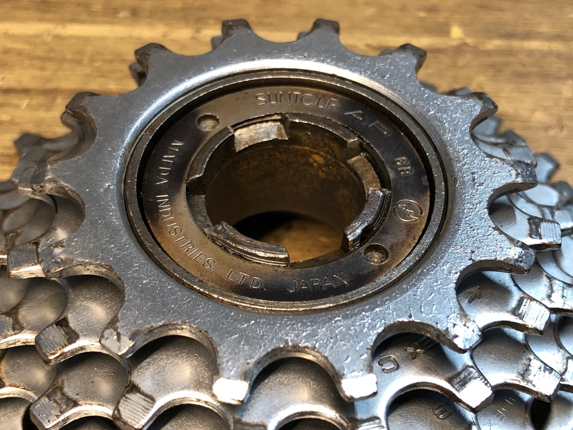 IX145 サンツアー SUNTOUR AP ボスフリー 14-26T 6S BSAネジ – BICI