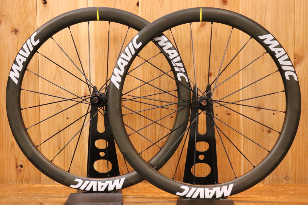 マヴィック MAVIC コスミック COSMIC SLR 45 DISC カーボン チューブレスレディ ホイールセット シマノ 11S/12S 【芦屋店】