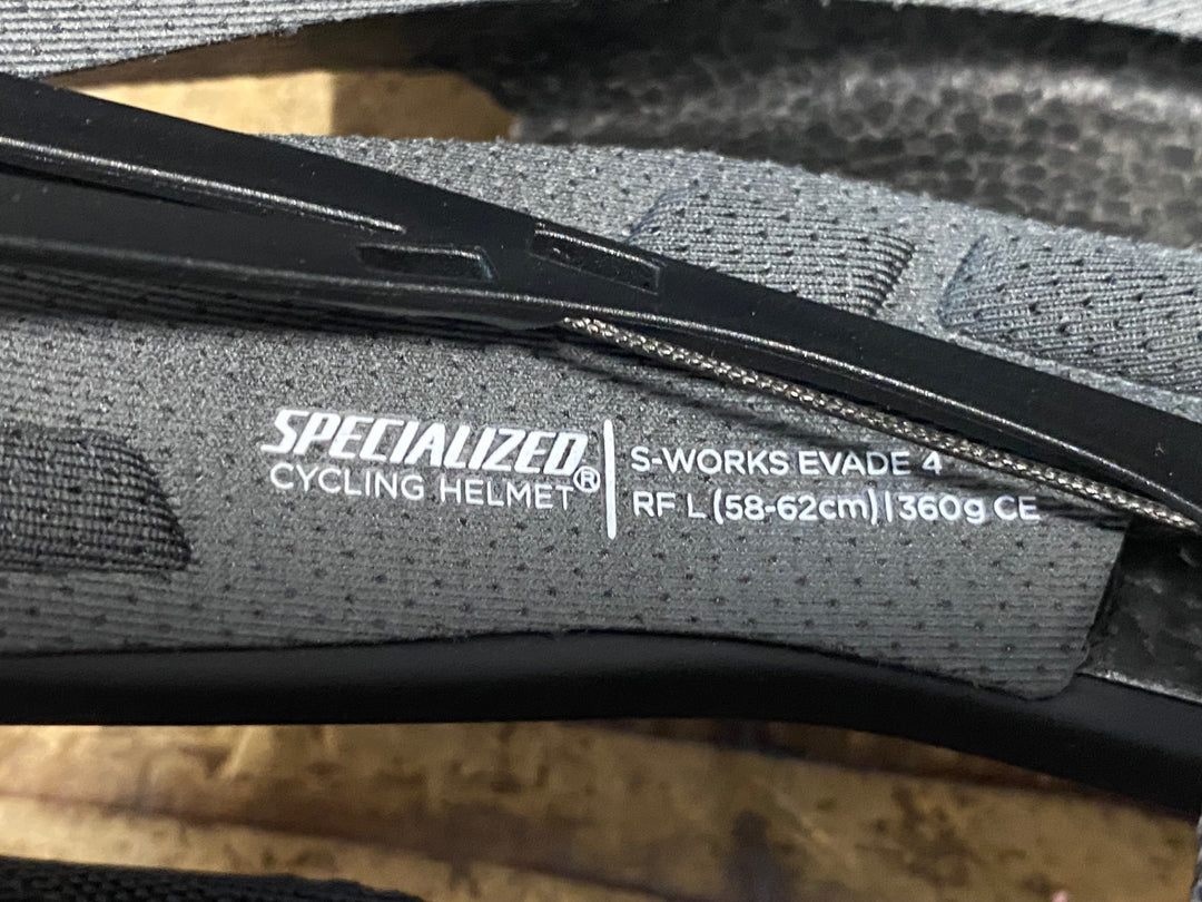 KK753 スペシャライズド SPECIALIZED S-WORKS EVADE 4 ヘルメット L 黒 2025/01製造