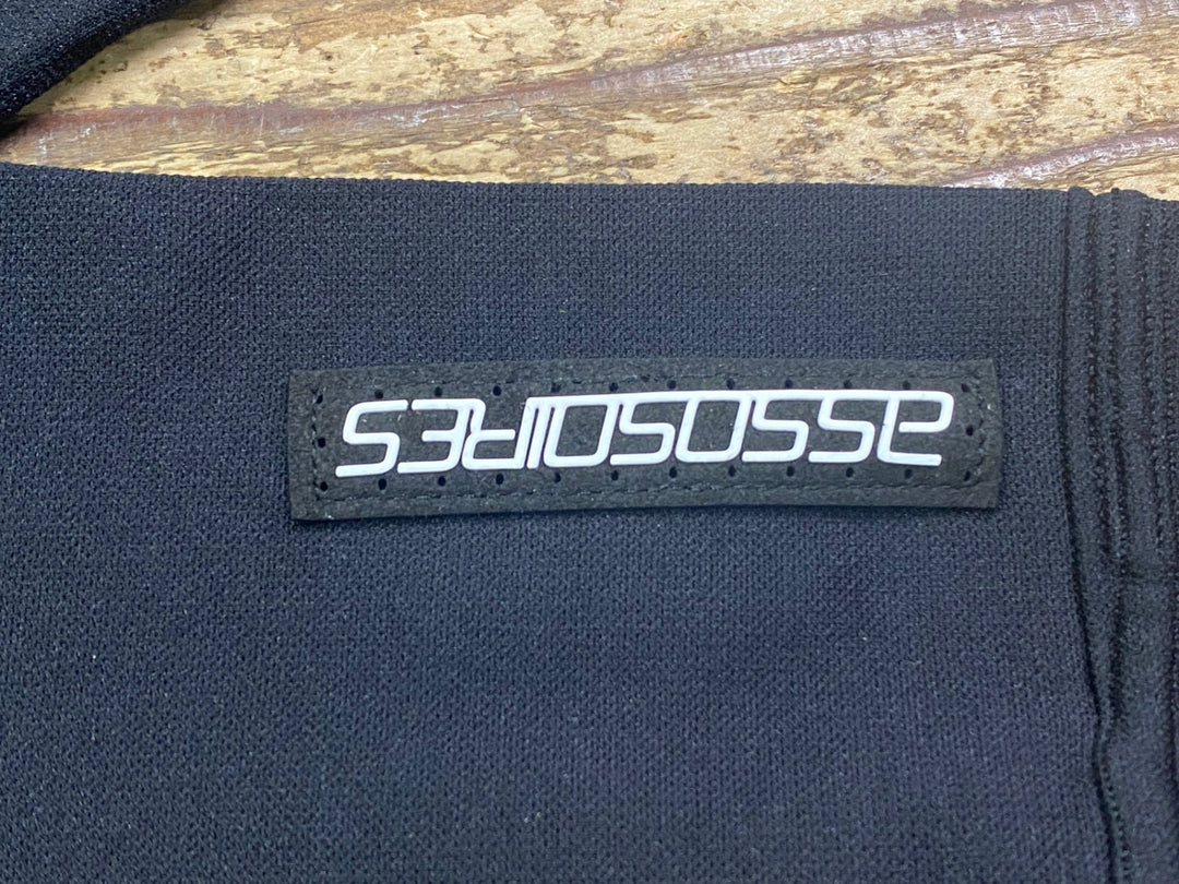 JL086 アソス assos ASSOSOIRES レッグカバー 黒 ※サイズ不明