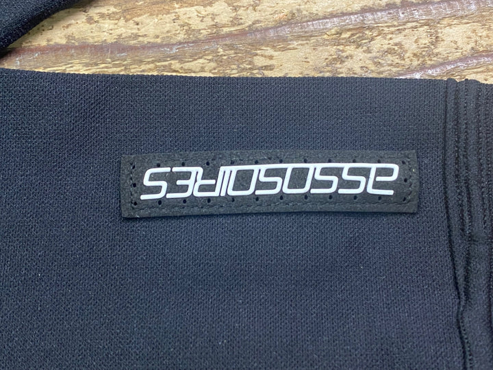 JL086 アソス assos ASSOSOIRES レッグカバー 黒 ※サイズ不明