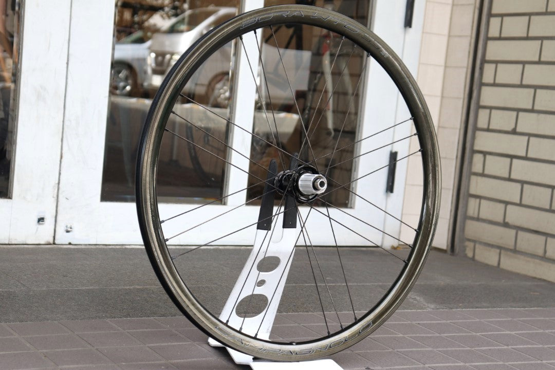 カンパニョーロ Campagnolo ボーラ BORA WTO 33 DB カーボン チューブレス ディスク リアホイール シマノ11S/12S 19C 【横浜店】