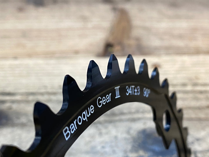 JY072 スミス SMITH バロックギア Baroque Gear 34T+-3T 90° インナーチェーンリング