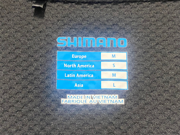 JW037 シマノ SHIMANO 長袖 サイクルジャケット 黒 L 裏起毛