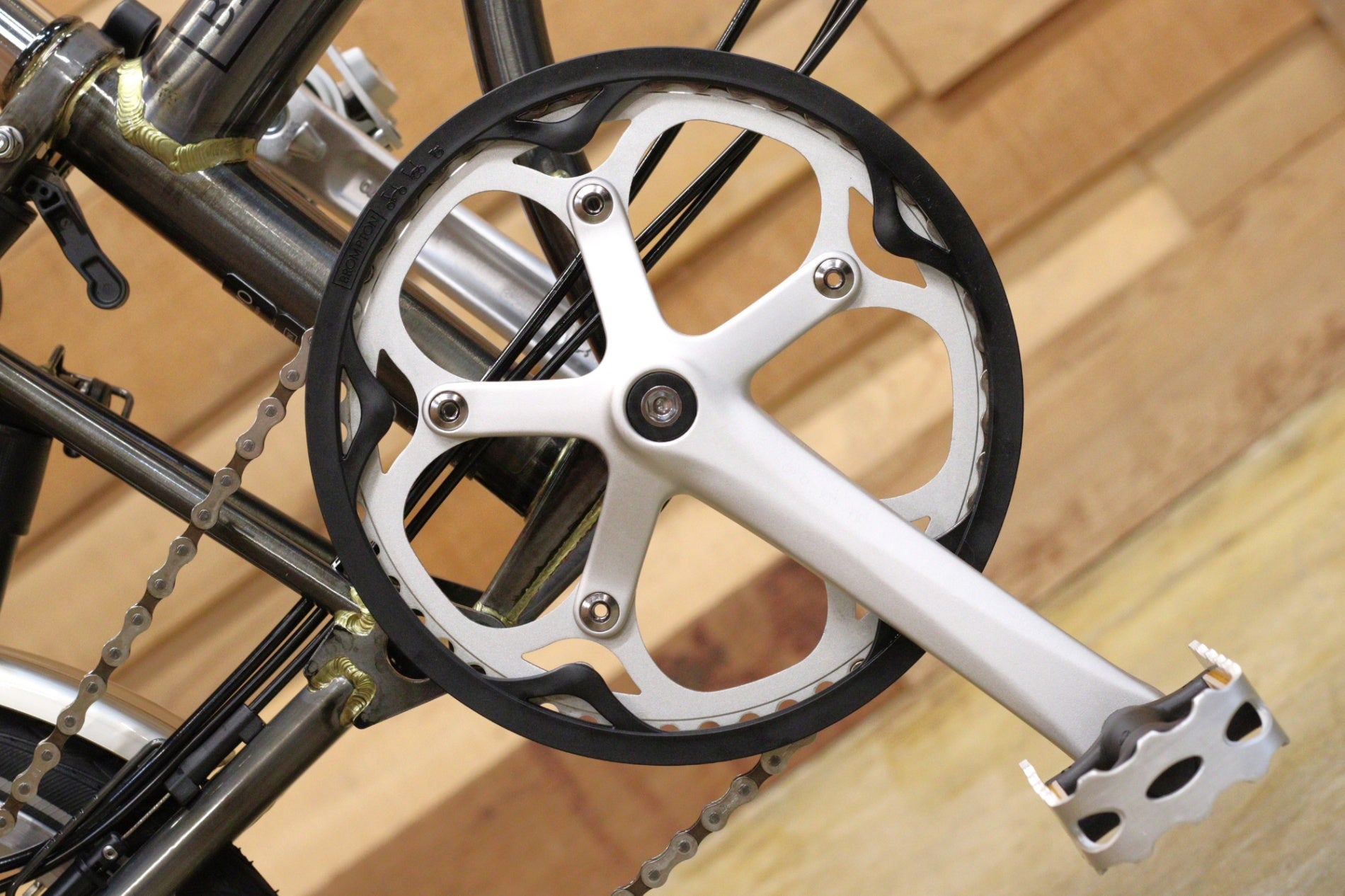 ブロンプトン BROMPTON M6R RAW LACQUER 2020 2×3速 16インチ 折り畳み