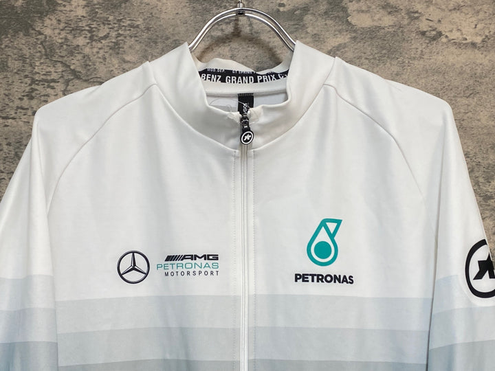 KR427 アソス assos FF1 GT Spring Fall LS Jersey 長袖 サイクルジャージ 白 XLG 裏起毛
