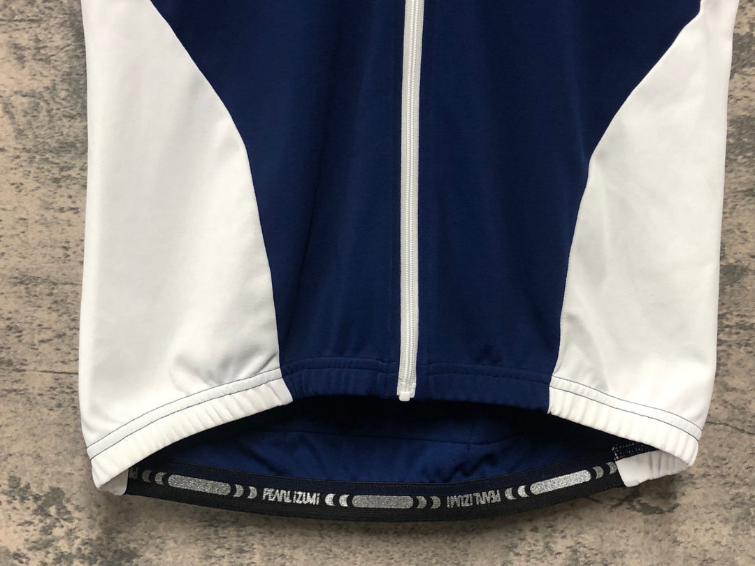 JJ881 パールイズミ PEARL iZUMi 半袖 サイクルジャージ 紺 M
