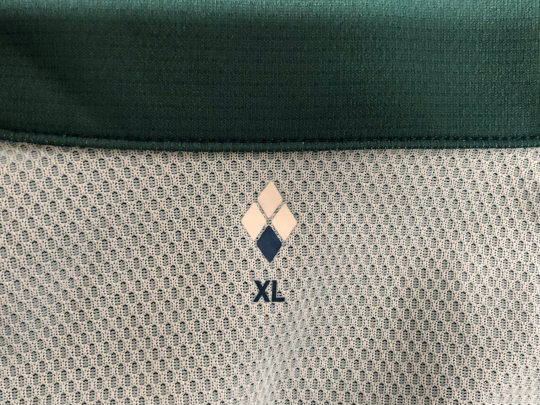 KK355 モンベル mont-bell 長袖 サイクルジャージ 緑 XL