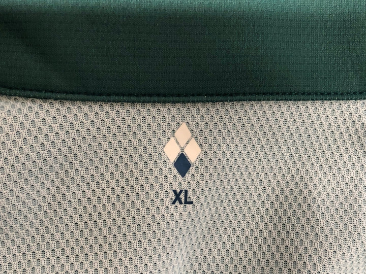 KK355 モンベル mont-bell 長袖 サイクルジャージ 緑 XL