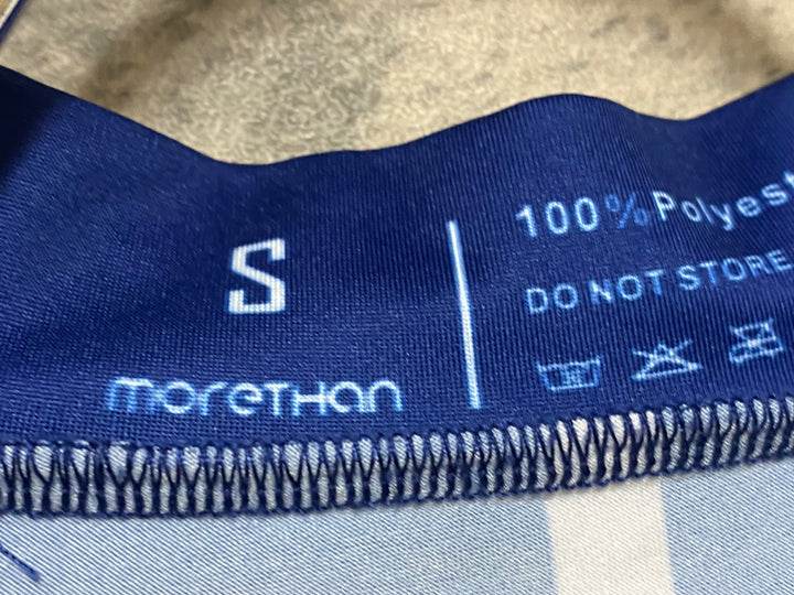 JO076 モアザン morethan 半袖 サイクルジャージ ネイビー S