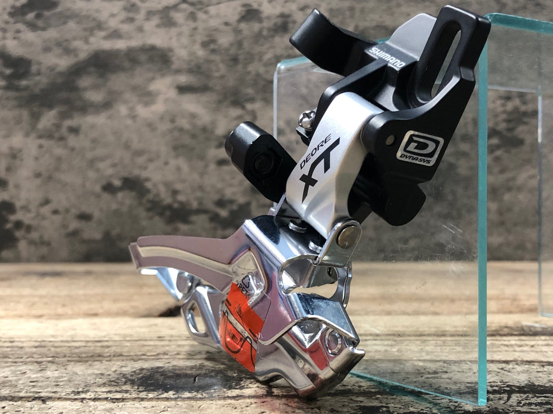 JX916 シマノ SHIMANO ディオーレ DEORE XT FD-M781 Top Pull フロントディレイラー 2S 未使用