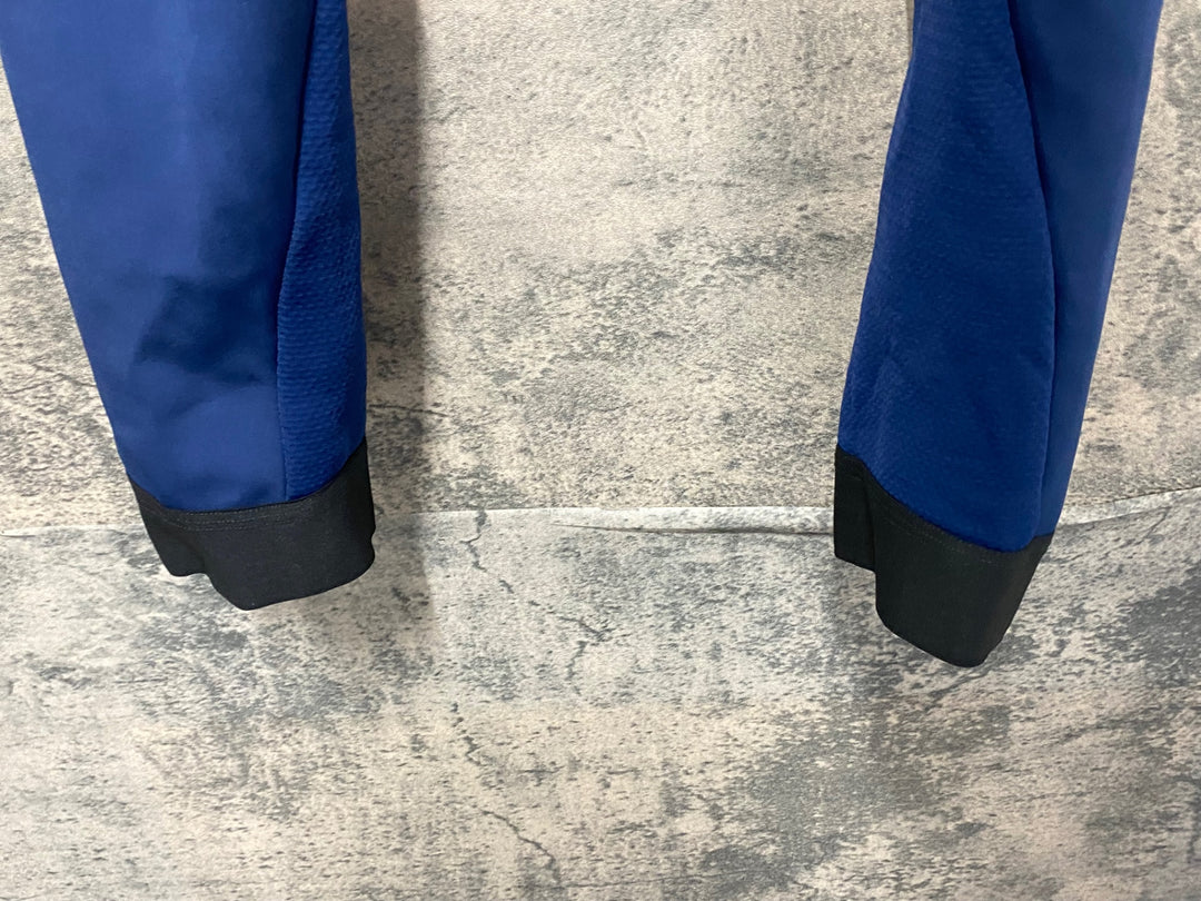 KH065 ルコックスポルティフ le coq sportif ビブタイツ 青 L 裏起毛