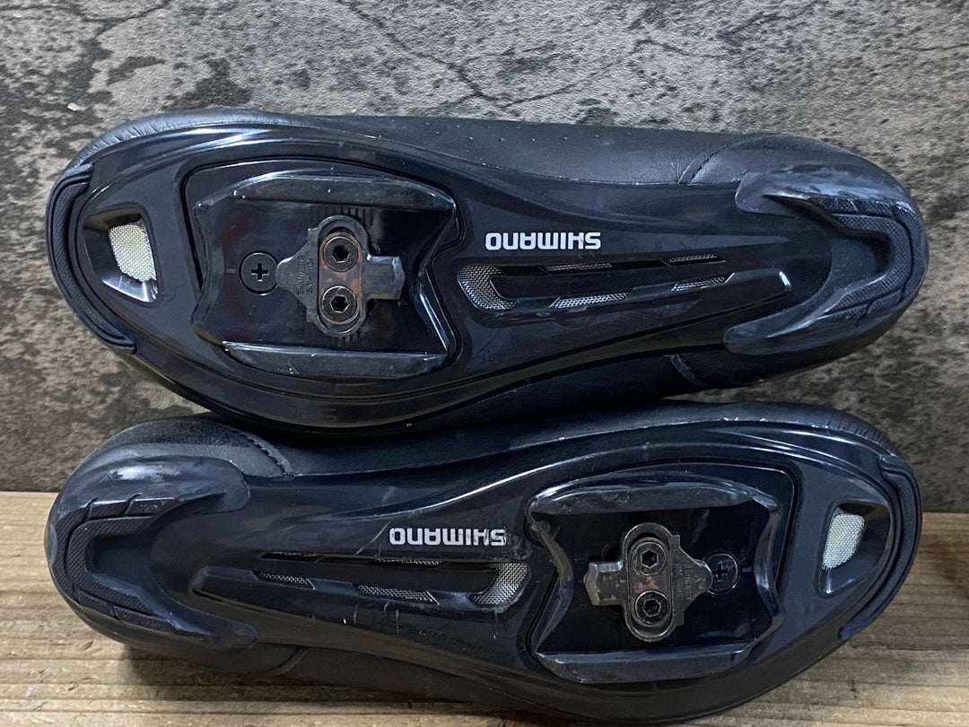 KG396 シマノ SHIMANO RP1 SH-RP100-S L ビンディングシューズ 黒 SPD 3穴 EU41 ※ペン字あり