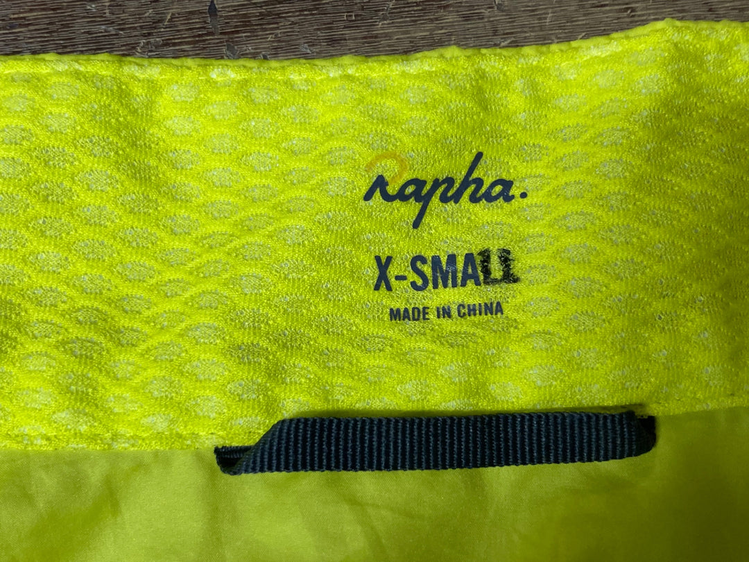 JW714 ラファ Rapha PRO TEAM LIGHTWEIGHT GILET サイクルベスト ジレ 黄 XS