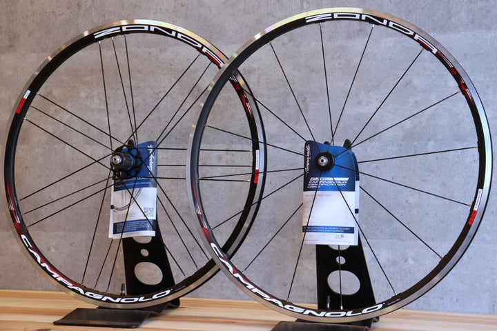 カンパニョーロ CAMPAGNOLO ゾンダ ZONDA MEGA G3 15C アルミ 2-WAY FIT ホイールセット シマノ11/12S 【さいたま浦和店】