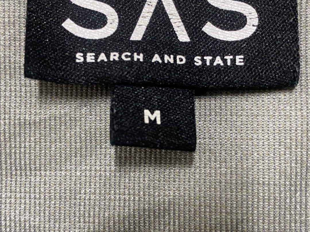 JJ926 サーチアンドステイツ SEARCH AND STATE 長袖 サイクルジャケット グリーン M