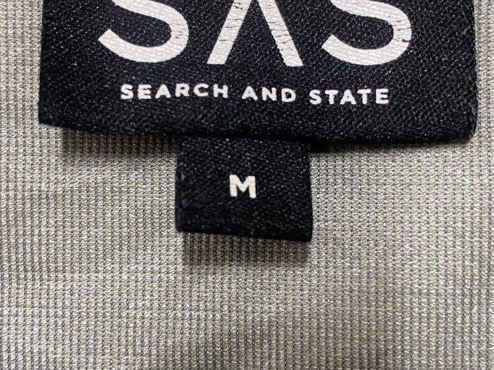 JJ926 サーチアンドステイツ SEARCH AND STATE 長袖 サイクルジャケット グリーン M