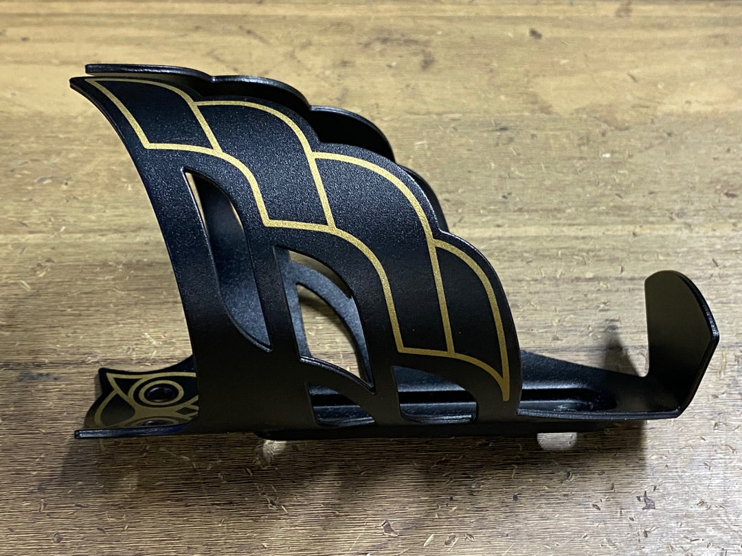 KO376 ポートランドデザインワークス PDW The Owl Cage ボトルケージ フクロウ 黒 金