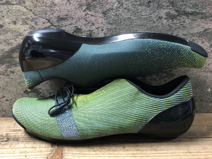 KJ017 ラファ Rapha Pro Team Lace Up Shoes ビンディングシューズ 緑 EU43