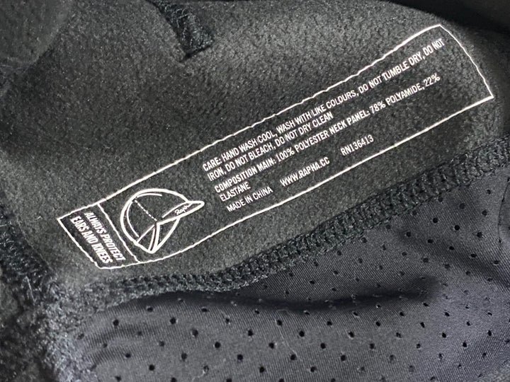 KI008 ラファ Rapha PRO TEAM WINTER HAT サイクルキャップ 黒 フリーサイズ 裏起毛