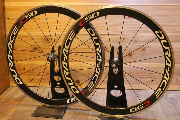 シマノ SHIMANO デュラエース DURA-ACE WH-7900-C50-CL アルミ/カーボン クリンチャー ホイールセット シマノ10S 15C 【名古屋店】