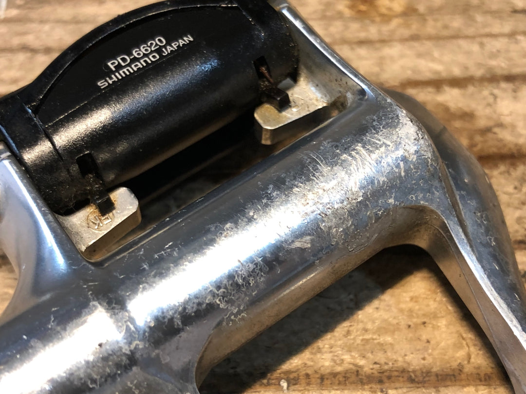 JN528 シマノ SHIMANO アルテグラ ULTEGRA PD-6620 ビンディングペダル SPD-SL