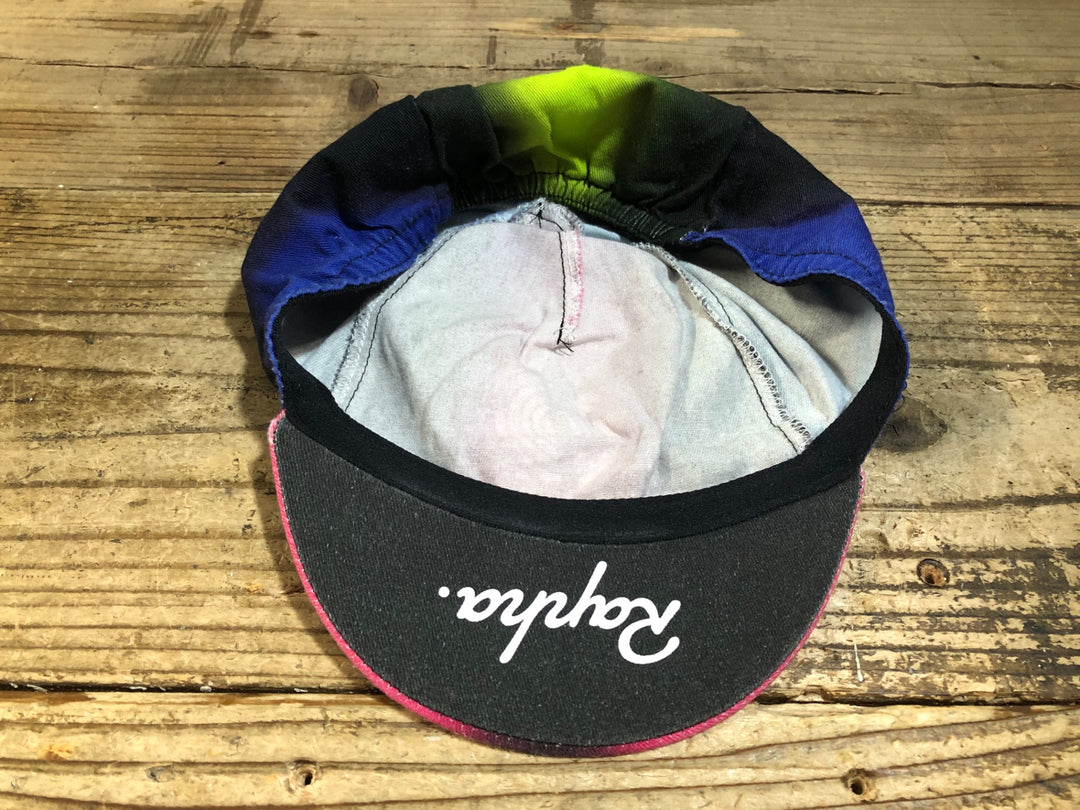 KG259 ラファ Rapha EF EDUCATION FIRST CAP サイクルキャップ ピンク 黒 ONESIZE