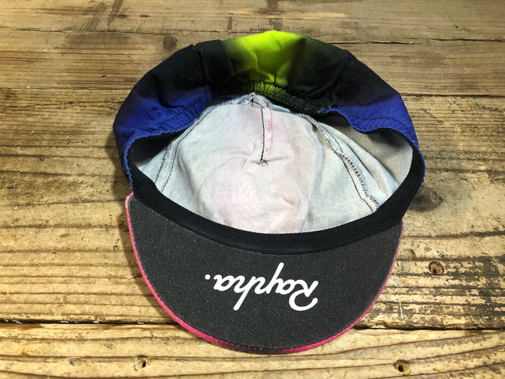 KG259 ラファ Rapha EF EDUCATION FIRST CAP サイクルキャップ ピンク 黒 ONESIZE